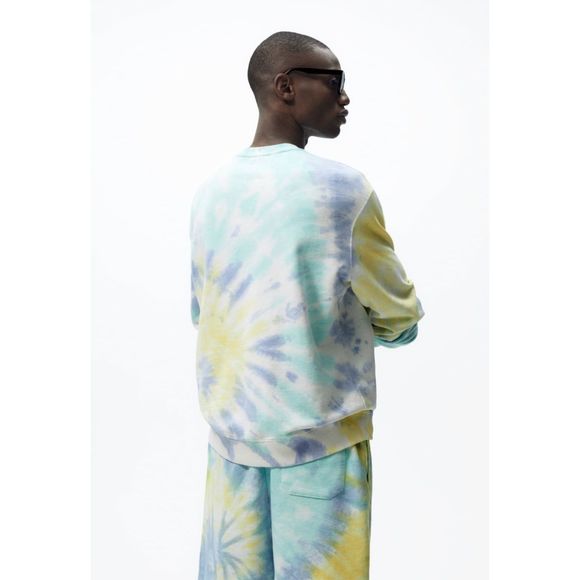 Zara Men’s Tie-Dye Print Sweatshirt Size L - Picture 5 of 7
